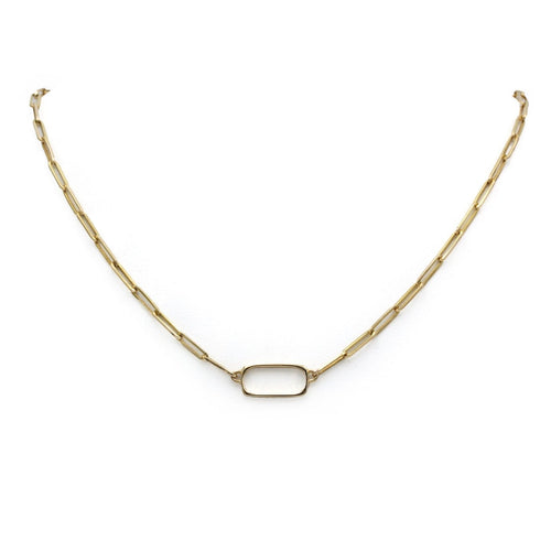 Dinh Van - Collier Maillon vintage en or jaune 58 Facettes 260174R
