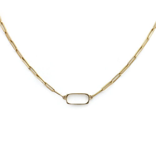 Dinh Van - Collier Maillon vintage en or jaune 58 Facettes 260174R