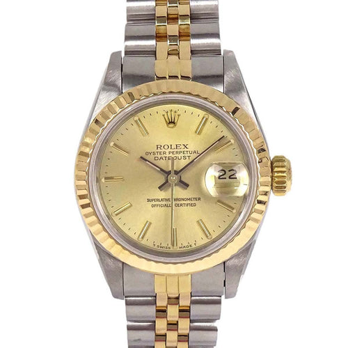 Montre Rolex Oyster Perpetual Datejust - Montre en acier et or jaune 58 Facettes zf00ofwanm