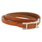 Bracelet Hermès Hapi 3 - Bracelet en cuir et métal 58 Facettes dnesmvs8i7