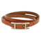 Bracelet Hermès Hapi 3 - Bracelet en cuir et métal 58 Facettes dnesmvs8i7