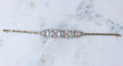 Art déco - Bracelet en or blanc, aigues-marines et diamants 58 Facettes