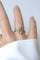 57 Toi et Moi - Bague en or jaune, platine et diamants 58 Facettes