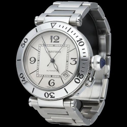 Cartier Pasha Seatimer - Montre en acier 58 Facettes MT47176