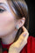 Boucles d'oreilles De Lazzari Oro Addosso - Boucles d’oreilles feuille en or blanc 18K et diamants 58 Facettes