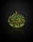 Pendentif - Smeraldi e diamants en or jaune