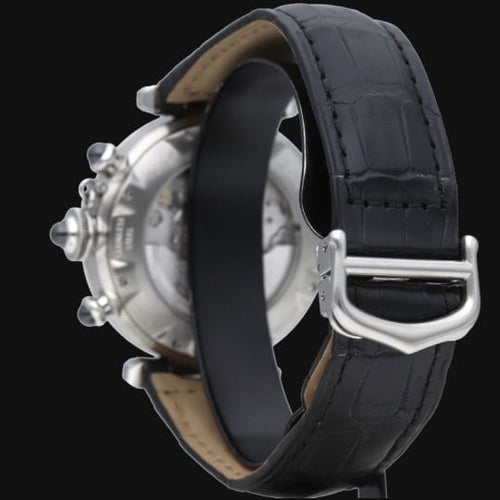 Cartier Pasha - Montre chronographe en acier 58 Facettes MT47175