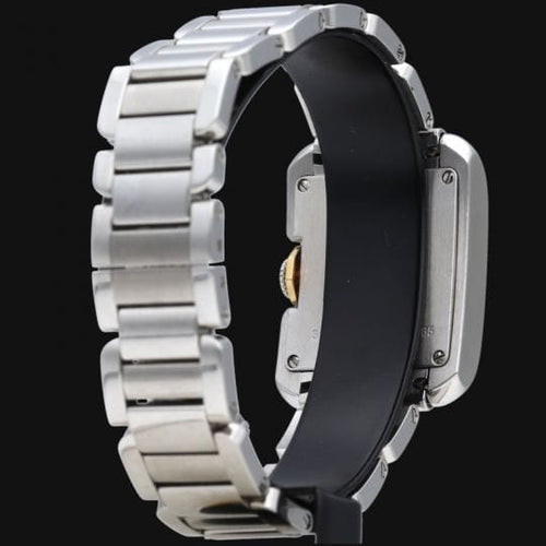 Cartier Tank Anglaise - Montre en or jaune et acier 58 Facettes MT47190
