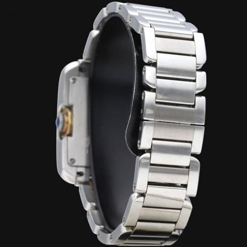 Cartier Tank Anglaise - Montre en or jaune et acier 58 Facettes MT47190
