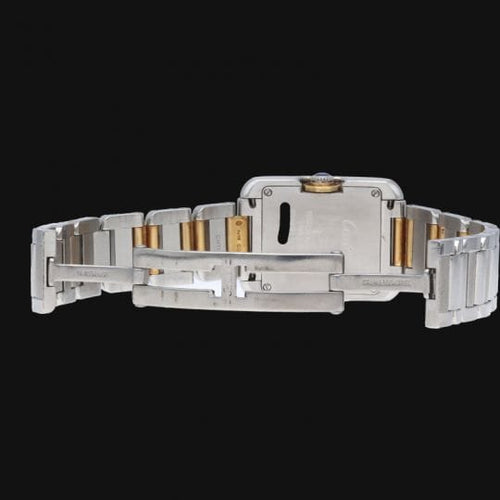 Cartier Tank Anglaise - Montre en or jaune et acier 58 Facettes MT47190
