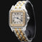 Cartier Panthère - Montre PM en or jaune et acier 58 Facettes MT47336