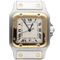 Cartier Santos Galbée - Montre en or jaune et acier 58 Facettes MT47356