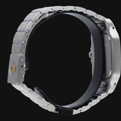 Cartier Santos Galbée - Montre en or jaune et acier 58 Facettes MT47356