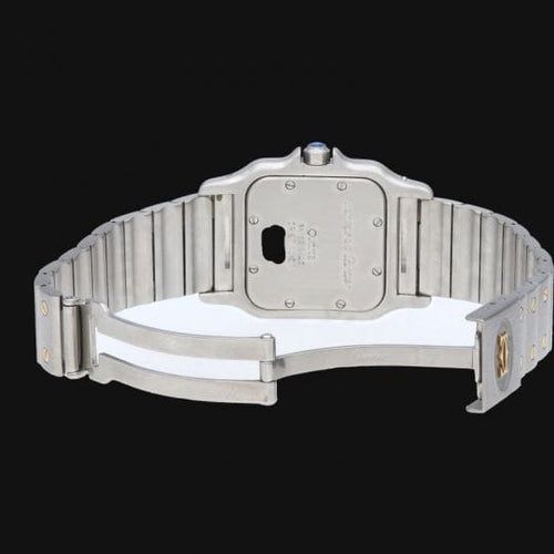 Cartier Santos Galbée - Montre en or jaune et acier 58 Facettes MT47356