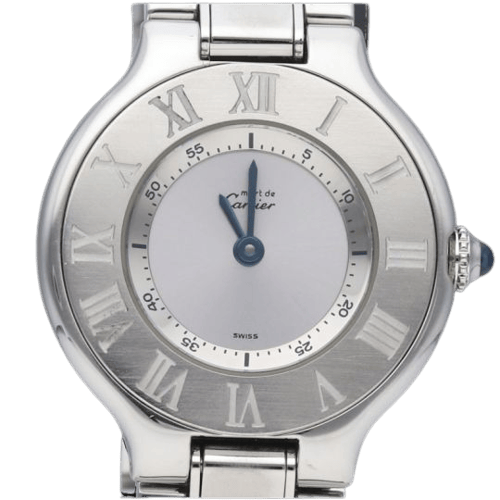 Cartier Must 21 - Montre en acier 58 Facettes MT47370