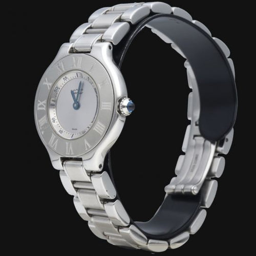 Montre Cartier Must 21 - Montre en acier 58 Facettes MT47370