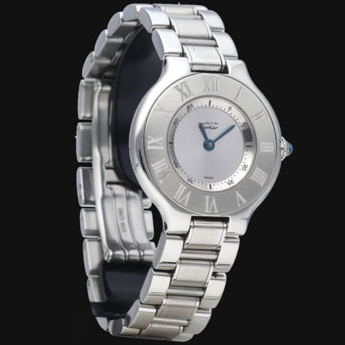 Cartier Must 21 - Montre en acier 58 Facettes MT47370