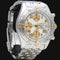 Breitling Chronomat - Montre Cockpit Chronograph en or jaune et acier 58 Facettes MT47255