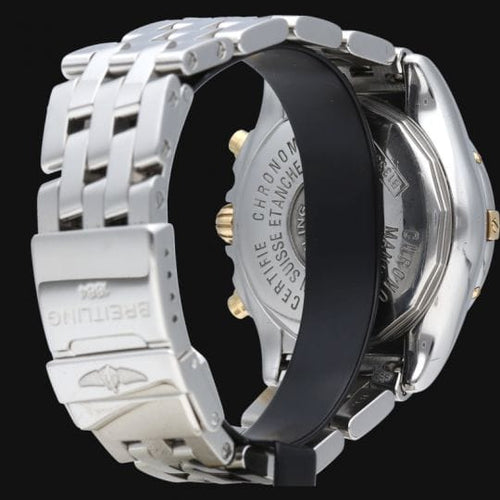 Breitling Chronomat - Montre Cockpit Chronograph en or jaune et acier 58 Facettes MT47255