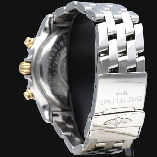 Breitling Chronomat - Montre Cockpit Chronograph en or jaune et acier 58 Facettes MT47255