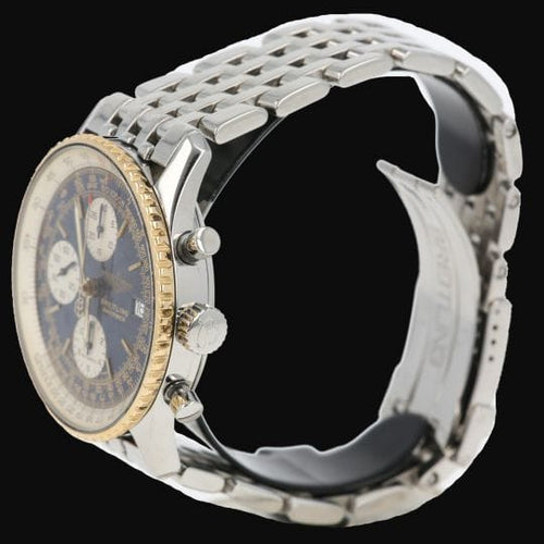 Breitling Old Navitimer - Montre en or jaune et acier 58 Facettes MT47257