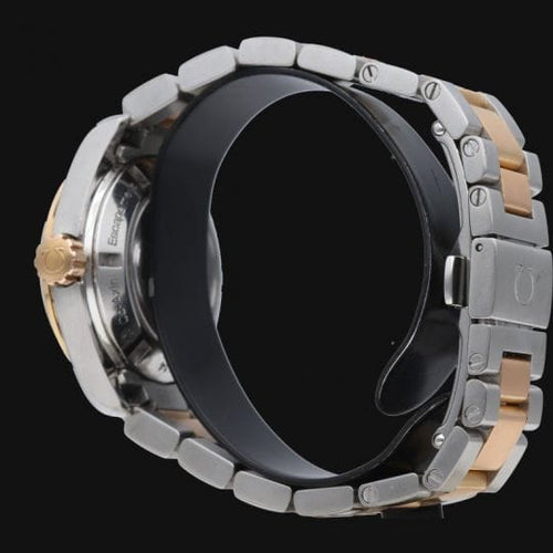 Omega Seamaster Aqua Terra - Montre en or jaune, or rose et acier 58 Facettes MT47151