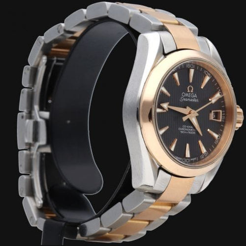 Omega Seamaster Aqua Terra - Montre en or jaune et acier 58 Facettes MT47150