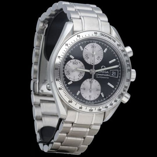 Omega Speedmaster Date - Montre chronographe en acier 58 Facettes MT47163