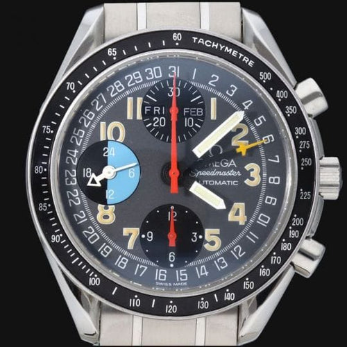 Omega Speedmaster - Montre Day-Date Chronograph en acier 58 Facettes MT47132