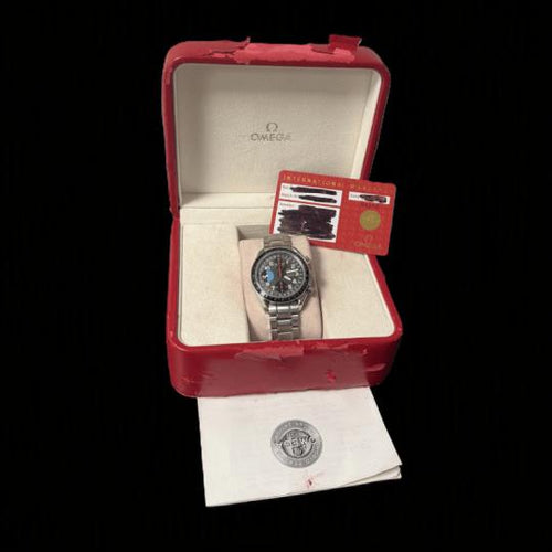 Omega Speedmaster - Montre Day-Date Chronograph en acier 58 Facettes MT47132