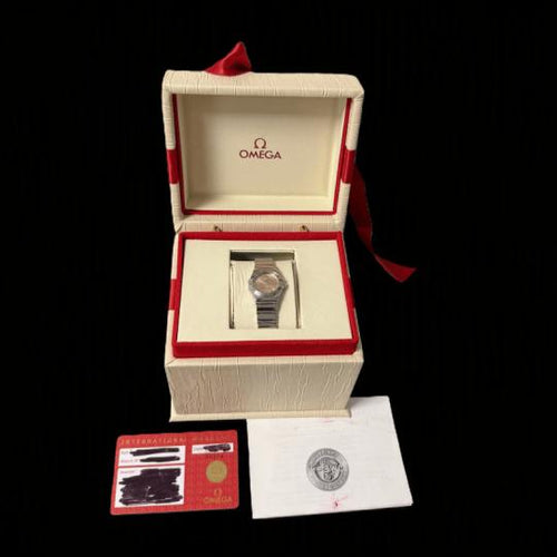 Omega Constellation Mini - Montre en acier 58 Facettes MT47313
