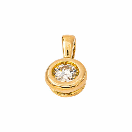 Pendentif en or jaune et diamant 58 Facettes 5408543CN