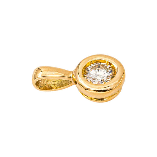 Pendentif en or jaune et diamant 58 Facettes 5408543CN