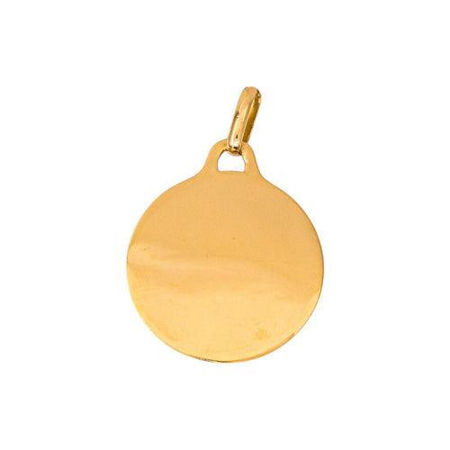 Augis - Pendentif médaille Ange Raphaël en or jaune 58 Facettes 5391553CN