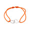 Dinh Van Double Cœurs - Bracelet cordon en or blanc 58 Facettes 5577274CN