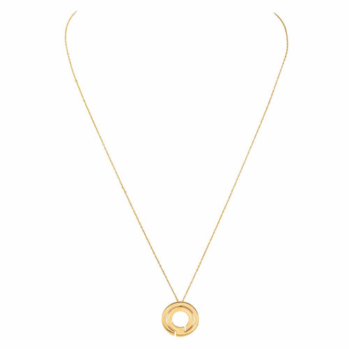 Dinh Van Seventies - Collier pendentif en or jaune 58 Facettes 5757984RV