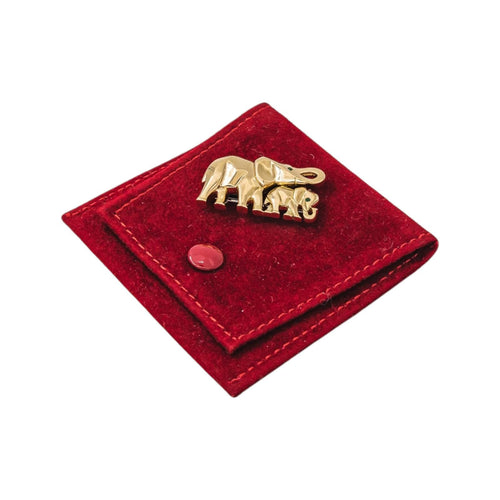 Cartier Route des Indes - Broche en or jaune et émeraudes 58 Facettes 5718945CN