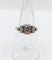 Bague 54 Bague Tank Art déco en platine et diamants 58 Facettes A07535