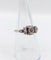 Bague 54 Bague Tank Art déco en platine et diamants 58 Facettes A07535