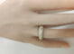 Bague 52 Chaumet - Alliance pavée en or jaune 18K et diamants 58 Facettes LP1930/PNNB