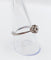58.5 Bague solitaire Art déco en platine et diamant taille ancienne 58 Facettes A07537