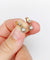 Dormeuses - Boucles d'oreilles en or 18k, platine et diamants 58 Facettes A07538
