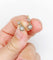 Dormeuses - Boucles d'oreilles en or 18k, platine et diamants 58 Facettes A07538