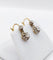 Dormeuses - Boucles d'oreilles en or 18k, platine et diamants 58 Facettes A07538