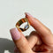 57 Love More - Bague Cigar en or 18 carats et saphir bleu 58 Facettes GBR1207LB