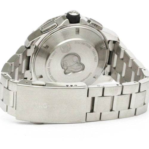 Montre Tag Heuer Aquaracer - Montre chronographe automatique en acier 58 Facettes a5ijlbpgd0