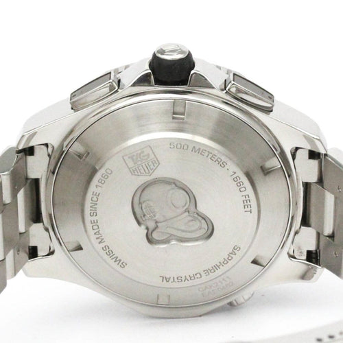 Montre Tag Heuer Aquaracer - Montre chronographe automatique en acier 58 Facettes a5ijlbpgd0