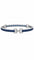 Bracelet en or blanc 18 ct avec saphirs et diamants 58 Facettes BRC01
