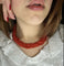 Collier Collana en corail multifilaire 58 Facettes
