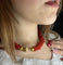 Collier Collana en corail multifilaire 58 Facettes